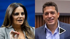 עמיחי שיקלי ואופירה אסייג, צילום: אוליבייר פיסטוסי ויונתן סינדל פלאש 90